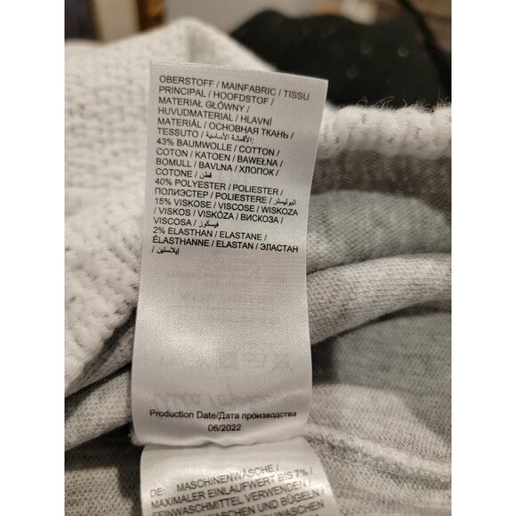 Ulla Popken Lagenlook Tunic Top Sz 3X Women's Mock Collar Midi Sleeve Oversized - Picture 9 of 16